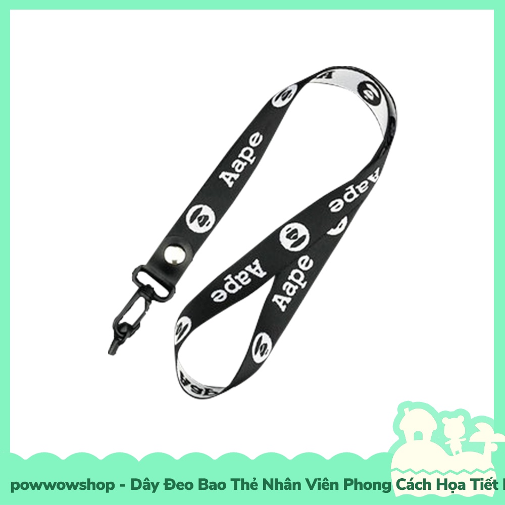 Dây Đeo Thẻ Nhân Viên 40cm Phong Các Hiện Đại Deor & AAPE