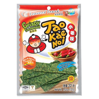 [FREESHIP 99K] SNACK  RONG BIỂN SẤY TAOKAENOI VỊ CAY - 32G
