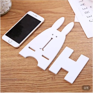 Phụ kiện giá đỡ điện thoại hình thú góc nghiêng 45 độ chống nước siêu dễ thương (thỏ,gấu)