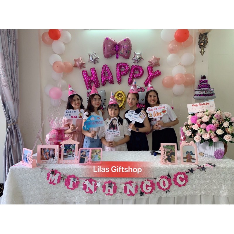 [HASHTAG] Hastag cầm tay, biển tên cầm tay trang trí sinh nhật, sự kiện, check in Shop thiết kế theo yêu cầu