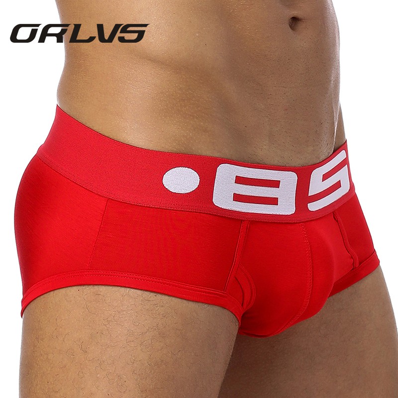 ORLVS Quần lót cotton BS102 kiểu dáng gợi cảm dành cho nam