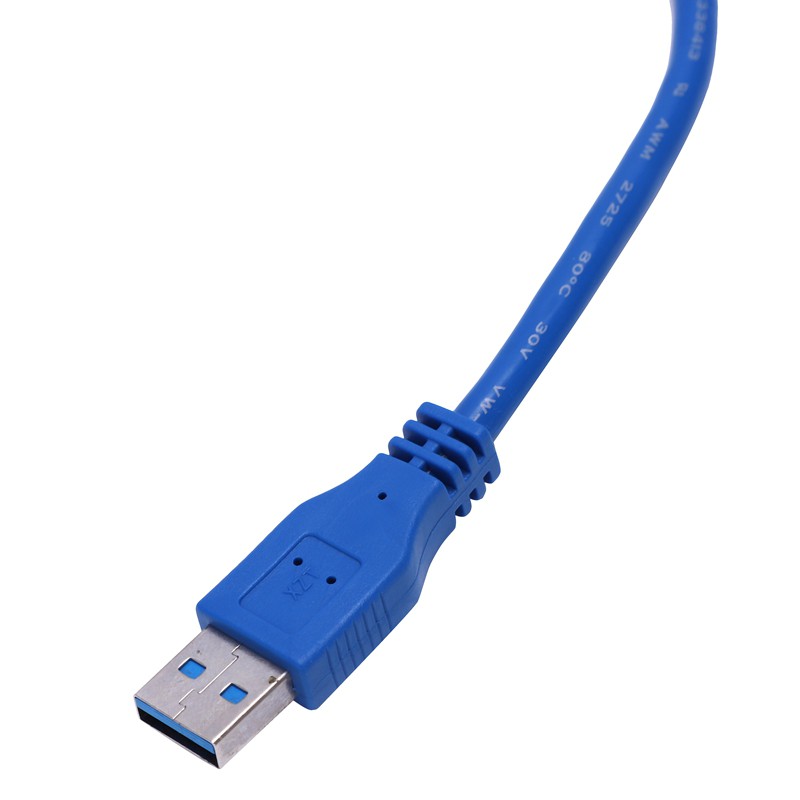 Cáp Mở Rộng 50cm 20 &quot;Usb 3.0 A Male Sang Female Màu Xanh Dương