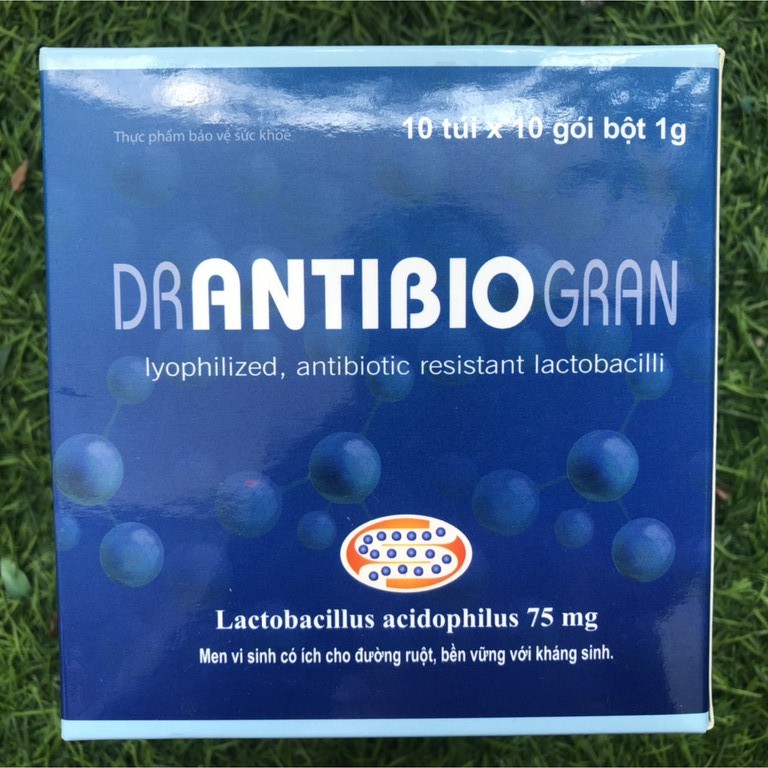 MEN TIÊU HOÁ DR ANTIBIO GRAN  Cho Trẻ Em & Người Lớn