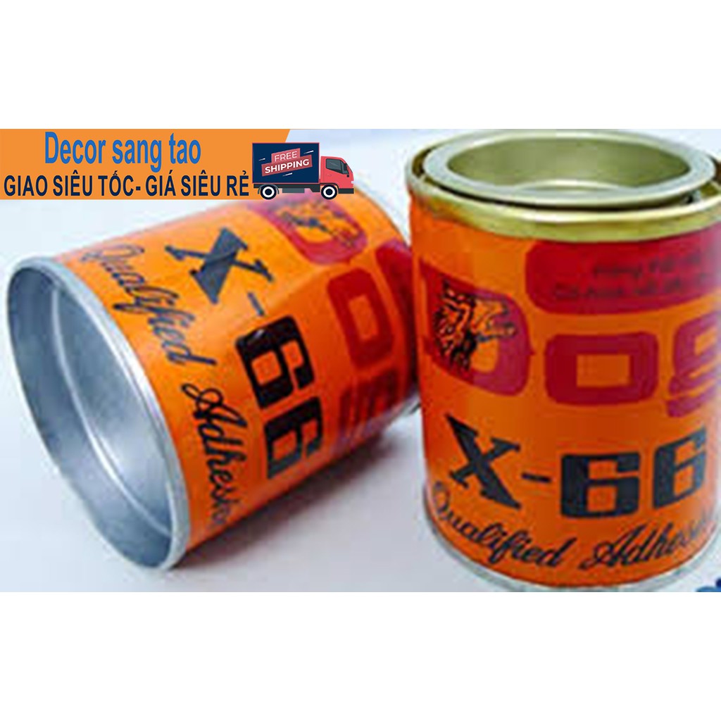 Keo con Chó x66 lọ nhỏ 100ml