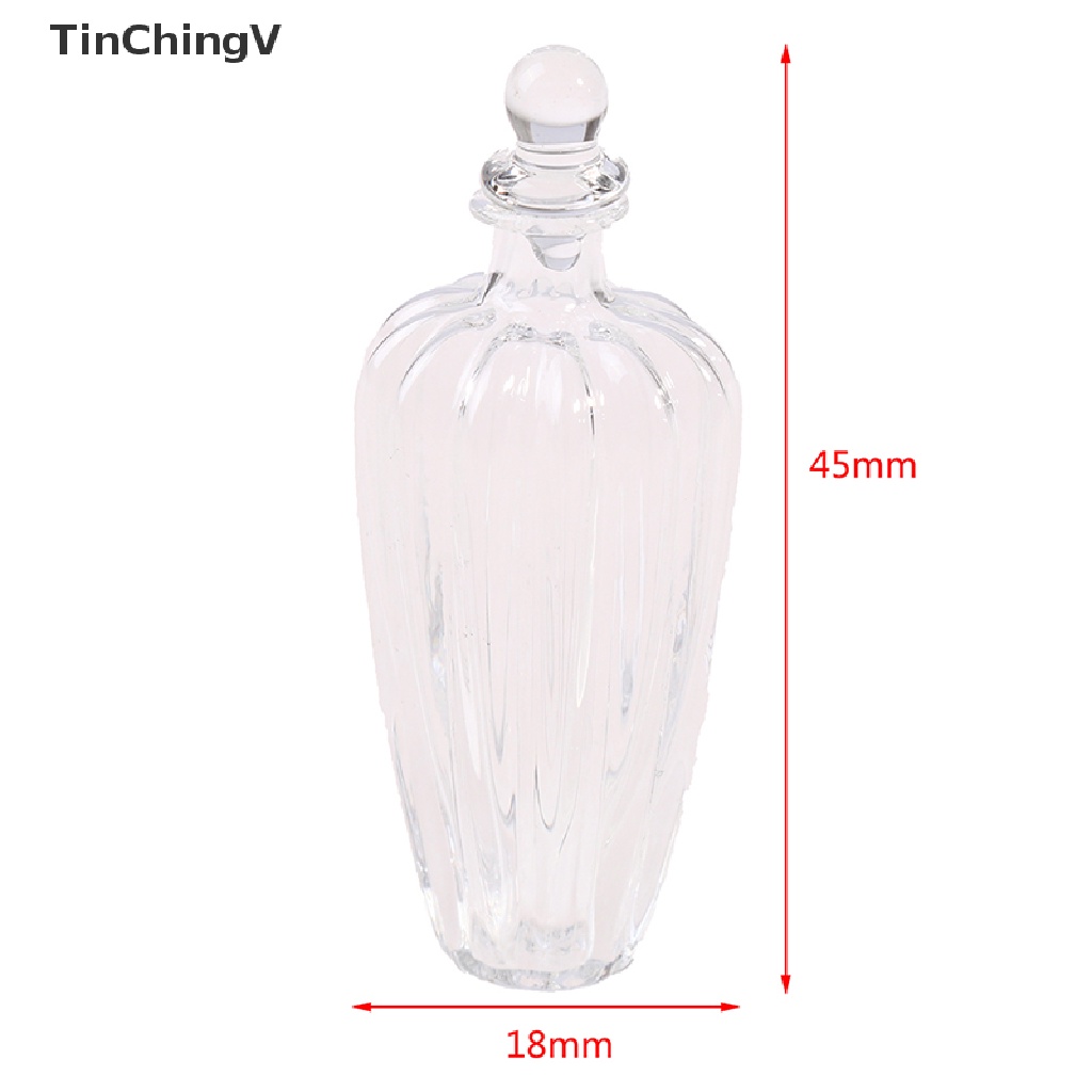 Lọ Thủy Tinh Nhỏ Nhắn Dùng Trang Trí Nhà Búp Bê