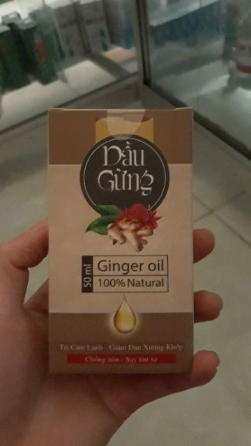 Dầu Gừng Uk chai 50ml