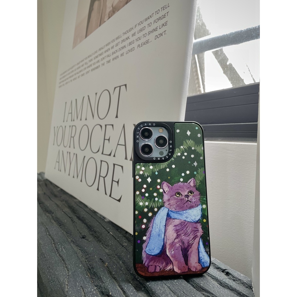 Ốp lưng thông minh ONLYCARD_CUTE CAT_42/Dành cho các dòng IPhone 7/7plus/8/8plus/x/xr/xs/11/12/13/pro/promax