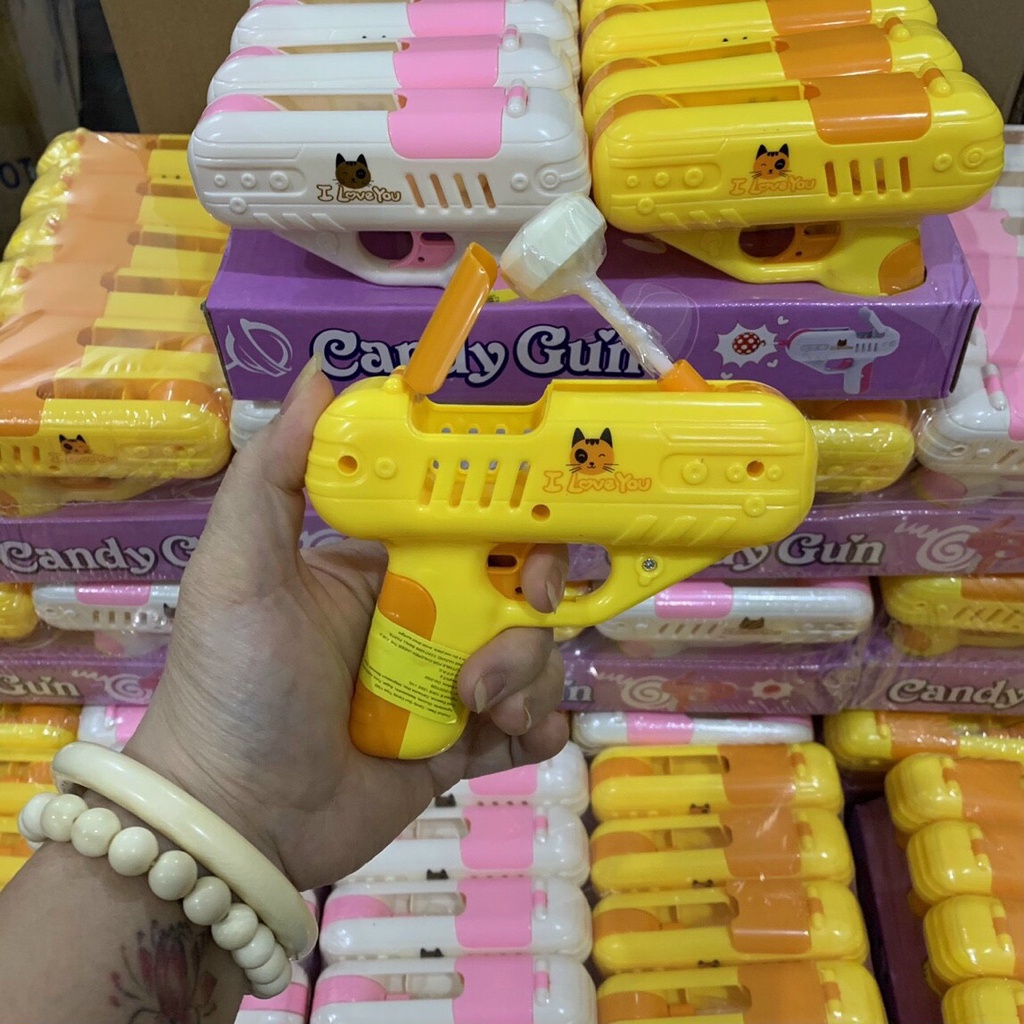 Đồ Chơi Súng Bắn Kẹo Mút Hot Tiktok, Súng Kẹo Mút Giá Rẻ, Kèm Một Kẹo Mút Rẻ Vô Địch rẻ vô địch