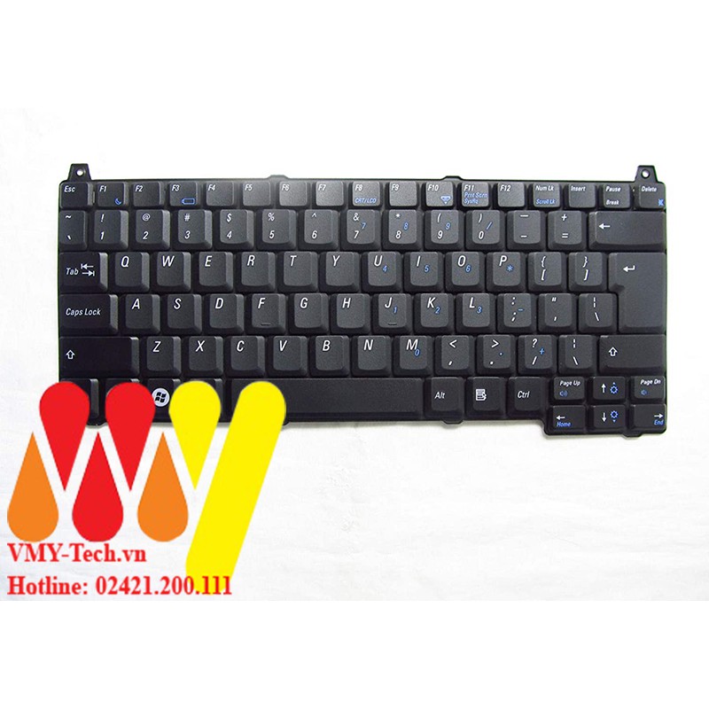 Bàn phím laptop DELL Vostro 1310 1320 1510 1520 2510 PP36L PP36S NEW 100%