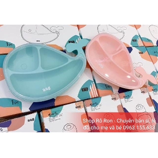 KHAY ĂN DẶM AAG CAO CẤP HÌNH CÁ VOI