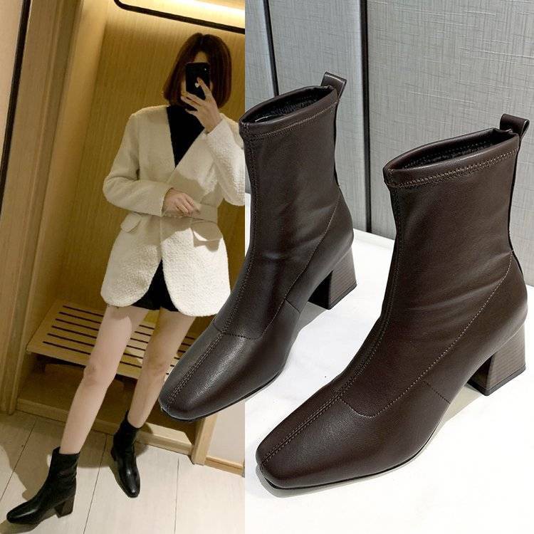 Giày bốt cổ cao thời trang mùa đông dành cho nữ | BigBuy360 - bigbuy360.vn