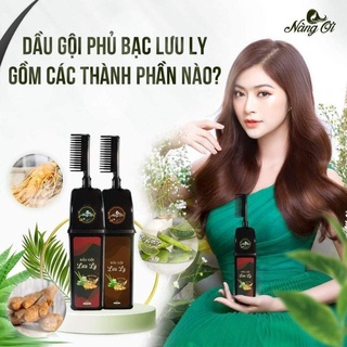 Dầu gội phủ bạc lưu ly gội là đen