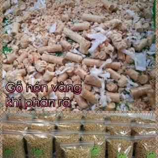 Gỗ nén vàng