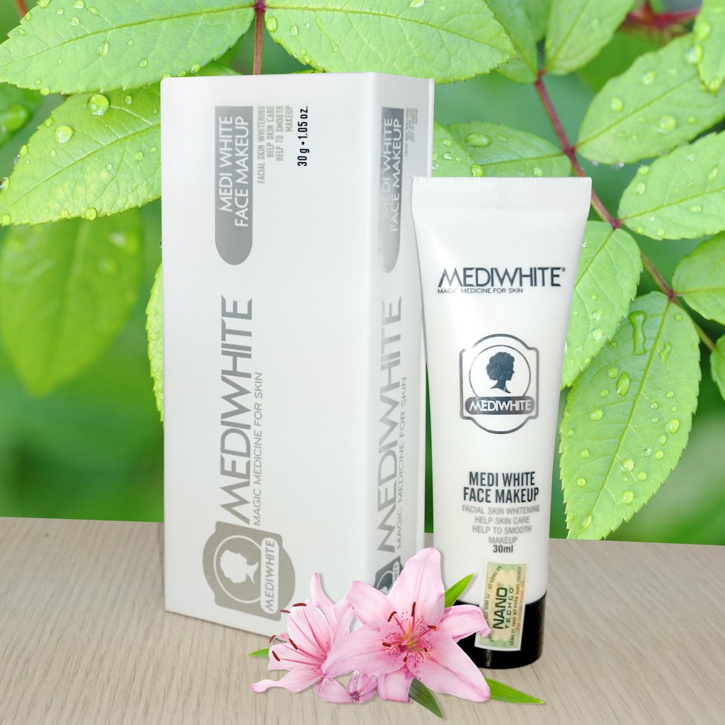 Kem trang điểm trắng da chống nắng Medi White - Medi White Face Makeup