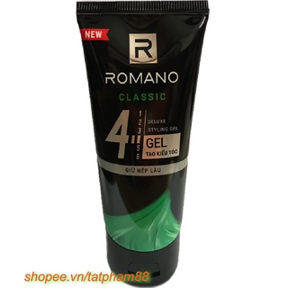 Gel Vuốt Tóc 150g Romano Classic Giữ Nếp Lâu 100% chính hãng, TAT cung cấp & bảo trợ.