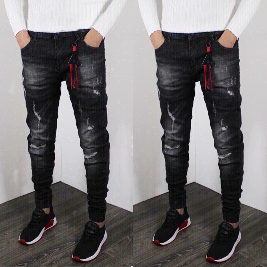 quần jean nam cao cấp ống túm thể thao CGJ 351 | BigBuy360 - bigbuy360.vn