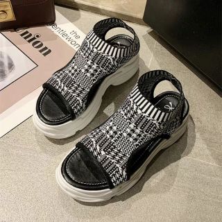 Giầy độn đế cao 6cm cá tính (size 35-40)