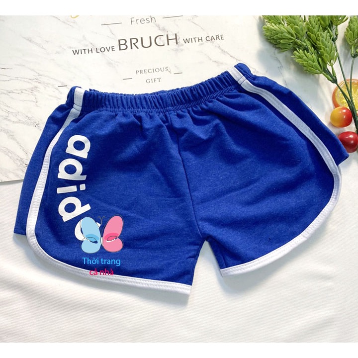 Quần sọt thun bé trai gái size từ 20-32kg thun cotton 4 chiều dày vừa mềm mát - QT10
