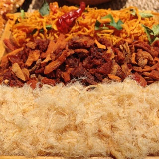 Cơm cháy mix 3 vị chà bông, khô gà, khô bò