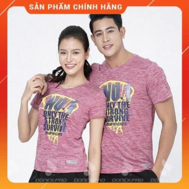[Chính Hãng] Áo thun thể thao Nam Nữ DONEXPRO 9020 - 3620 Đỏ