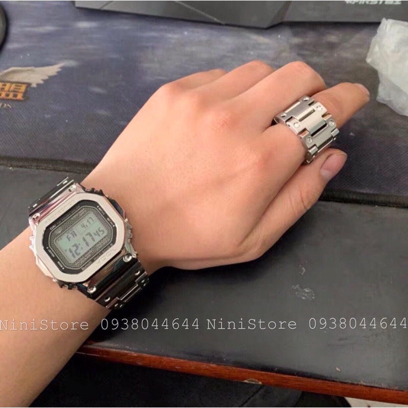 Đồng hồ thời trang 5000 mặt vuông cá tính trẻ trung dành cho nam