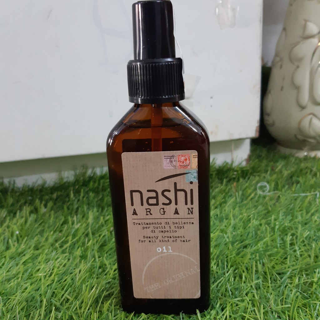 Combo Tinh dầu và Xịt dưỡng phục bồi Nashi Argan ( Italia)