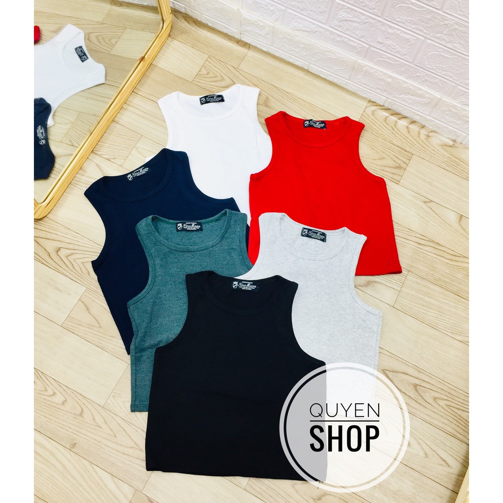 🔥Mặc Gì Hè Này?👉 Áo croptop nữ ba lỗ đơn giản_thoải mái_mềm mịn ⚡CHUẨN HÈ⚡[Ảnh+Video thật]😍