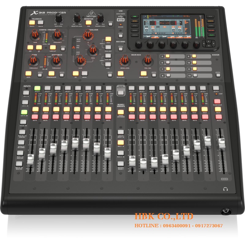 Mixer BEHRINGER X32 PRODUCER- Bộ Trộn Âm Thanh Digital