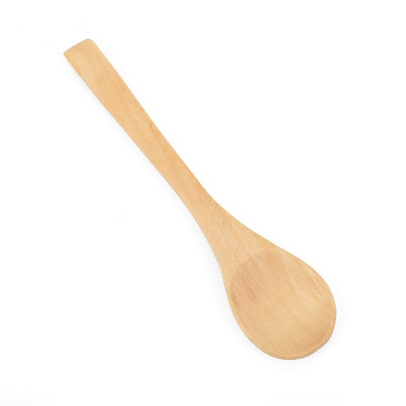 Set 5 muỗng gỗ tre tròn múc canh/cà phê tiện dụng cho nhà bếp