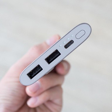 Pin sạc dự phòng Samsung siêu mỏng EB-P1100 10000mAh Type-C - advanced charge- BH 12 tháng