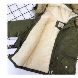 Áo parka cho bé