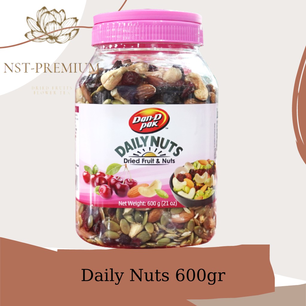 [Siêu Sale] Hạt Dinh Dưỡng Hằng Ngày 600gr Daily Nuts  Dan D Pak