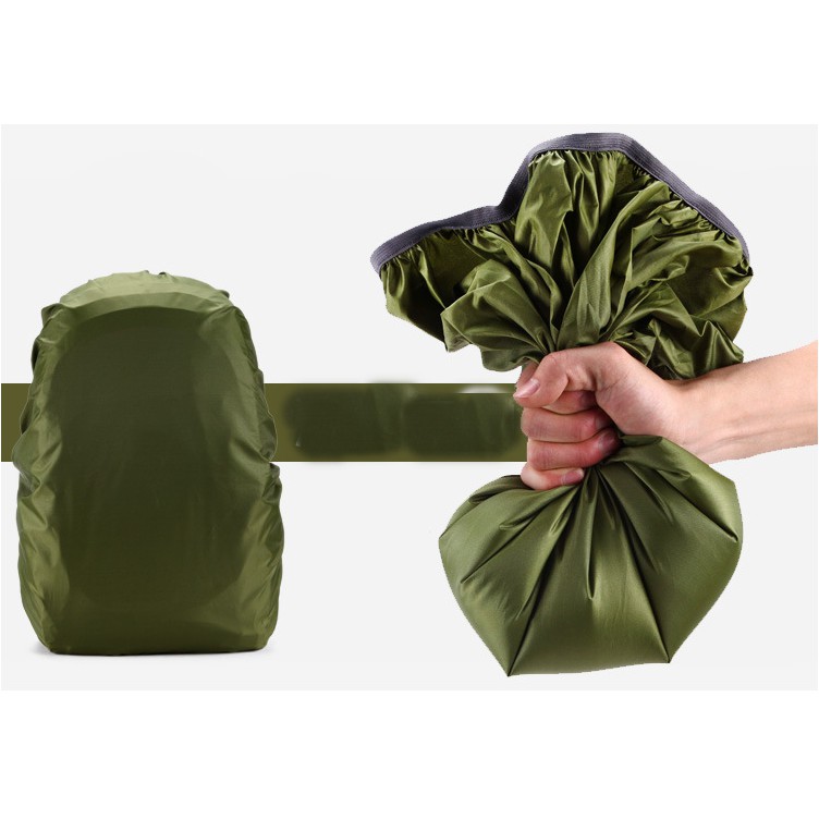 Túi trùm balo áo mưa đa năng chống nước 35 lít 45L 80L phượt du lịch cắm trại thể thao ngoài trời bảo vệ bụi
