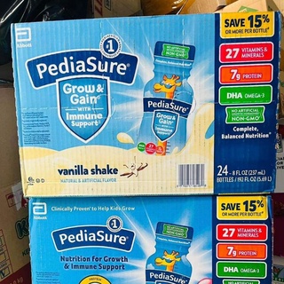 Thùng sữa pediasure vani 24 chai - mỹ thùng 24 chai
