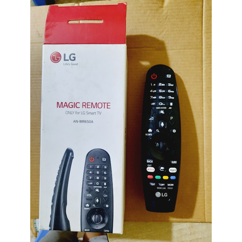 Remote Điều khiển tivi LG giọng nói 2017 MR650A các dòng tivi LG 2017- Hàng mới chính hãng Fullbox LG Tặng Pin!!!