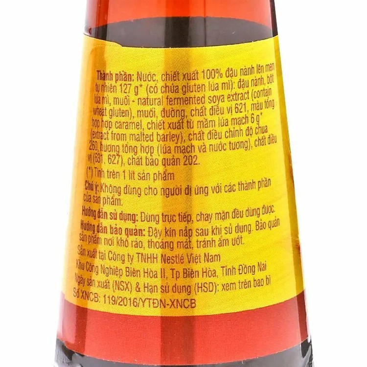 Nước Tương Hảo Hạng Maggi 200ml hsd 2021