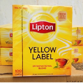 trà lipton nhãn vàng 200gr (100 túi x 2gr)