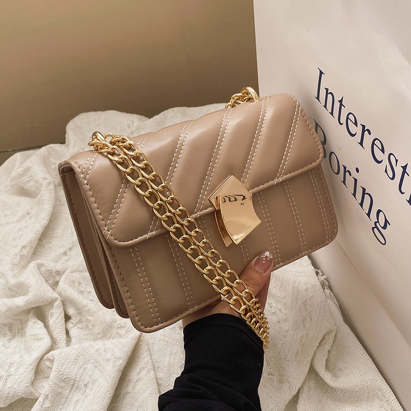 Túi đeo vai IELGY dáng vuông nhỏ phong cách phương tây thời trang cho nữ