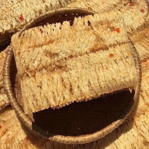 Mực cán tẩm vị nguyên con chính gốc loại 1, vị vừa ăn thơm ngon, Túi zíp 500g - Hải sản khô 69.