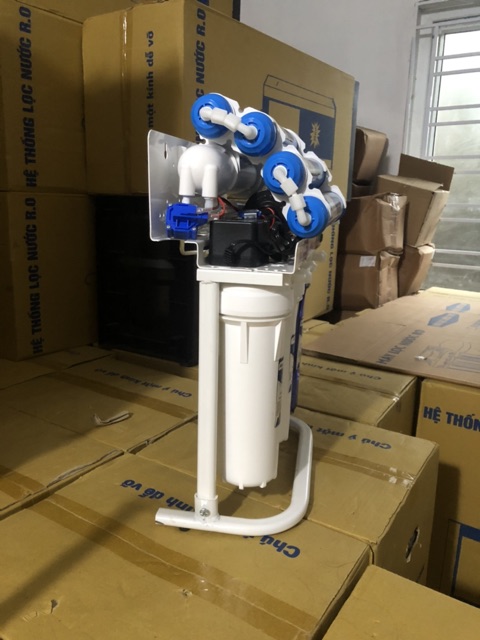 Bộ lọc nước ro Aqua lead từ 8-11 cấp kèm chân máy lắp gầm | BigBuy360 - bigbuy360.vn