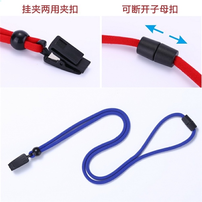 Dây Kẹp Thẻ Xe Buýt / Thẻ ID / Thẻ ID Dạng Tròn Đa Năng Có Thể Tùy Chỉnh Kèm Dây Đeo Tùy Chỉnh Tiện Dụng Cho Học Sinh