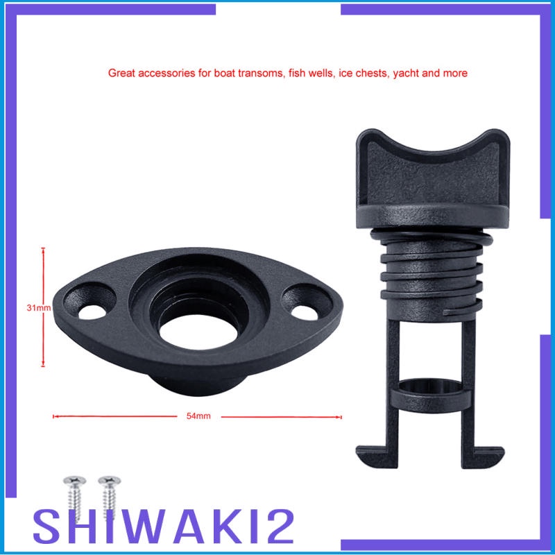 Nút chặn ống thoát nước 1'' 25mm cho thuyền Kayak
 | BigBuy360 - bigbuy360.vn