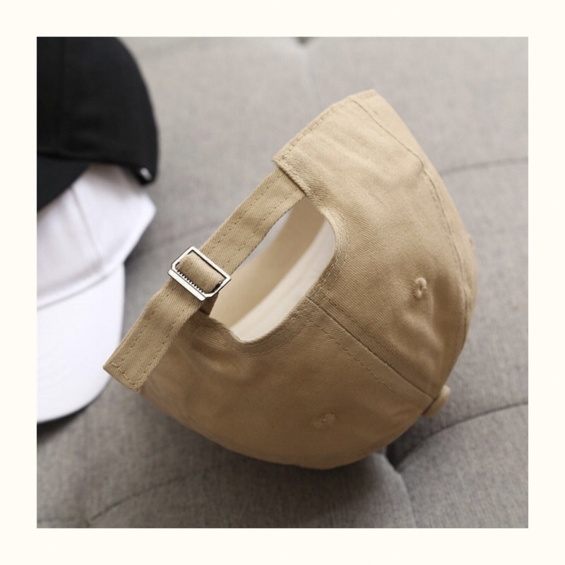 Mũ nón lưỡi trai thêu chữ cái cho bé 3-7 tuổi