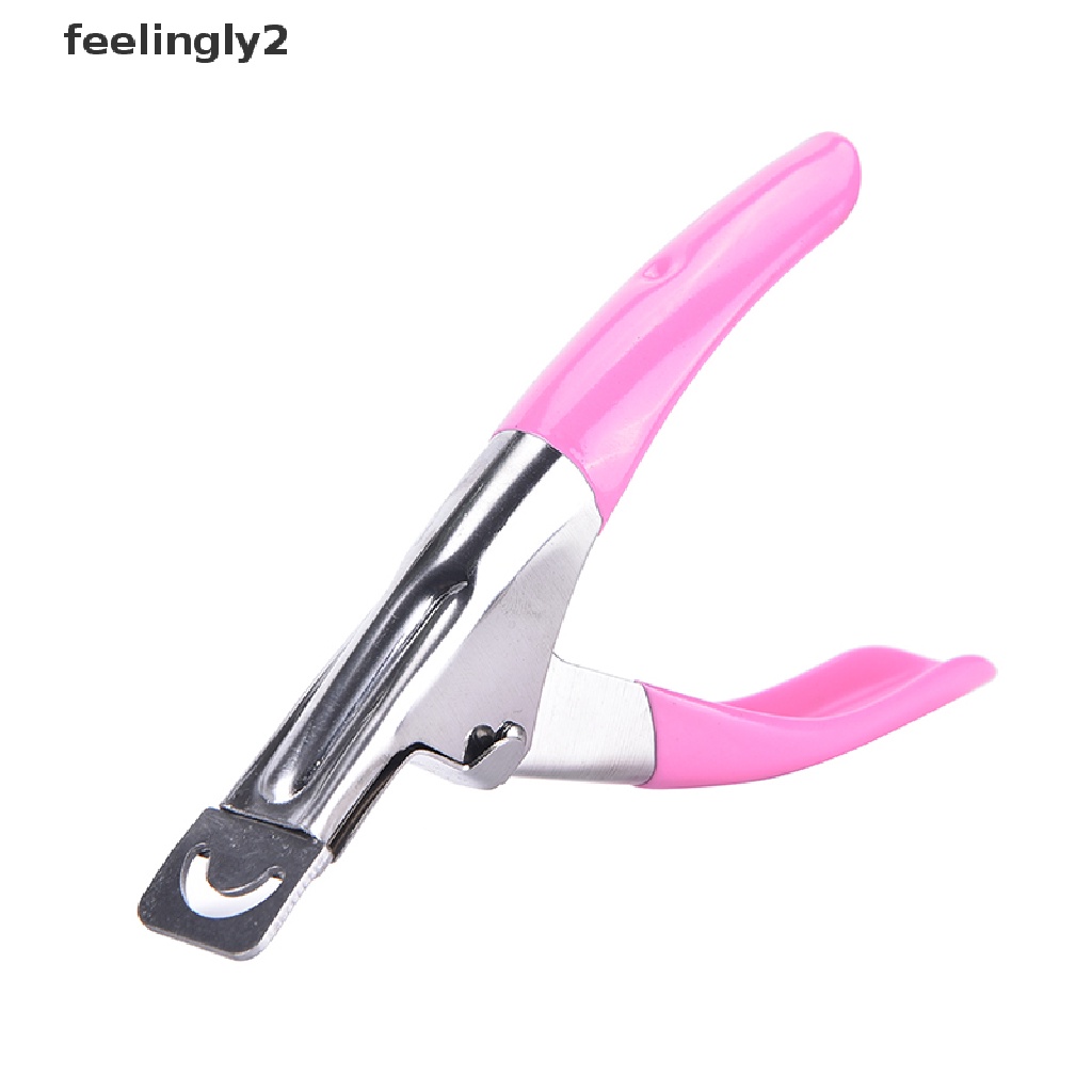 Kềm cắt móng tay giả bằng nhựa acrylic uv thiết kế mới tiện lợi dễ dùng màu ngẫu nhiên