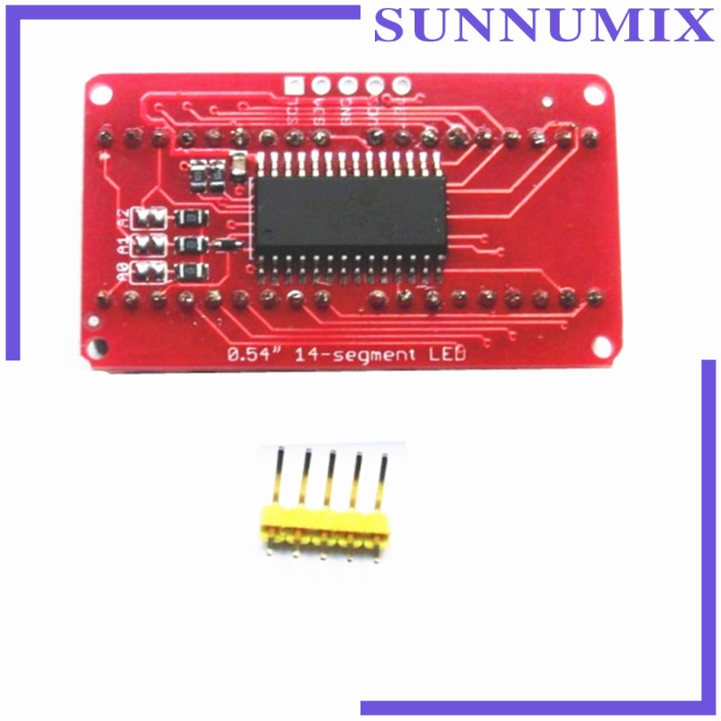 1 Mô Đun Đồng Hồ Điện Tử 1 Số 0.54in I2C Có Màn Hình Led Kỹ Thuật Số | BigBuy360 - bigbuy360.vn