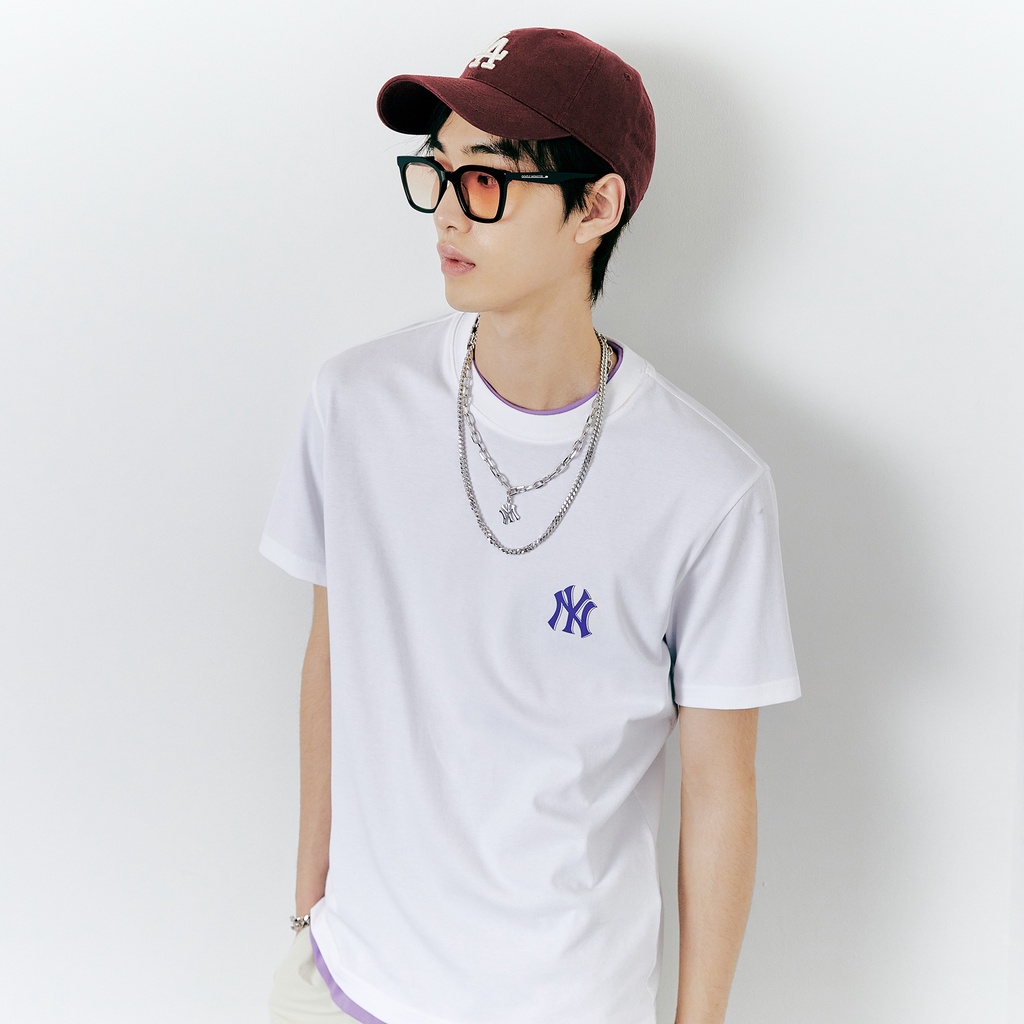 Áo Tee Mlb logo basic |Chính hãng|