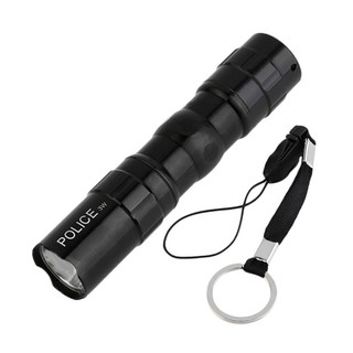 [Mã LIFEHOT10K giảm 10K đơn 20K] Đèn Pin Mini Police 3W Cực Sáng nhỏ gọn H028