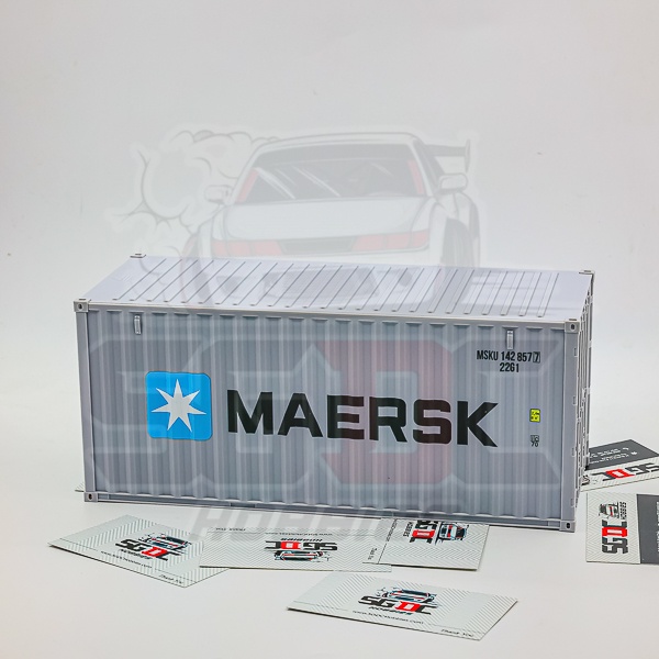 Mô hình thùng container MEARSK tỉ lệ 1/24 - 1/28