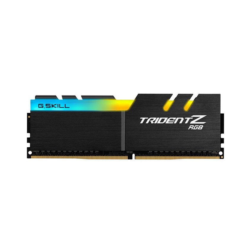 Bộ nhớ RAM Gskill Trident Z RGB (F4-3200C16D-16GTZR) 16GB (2x8GB) 3200MHz - Hàng Chính hãng