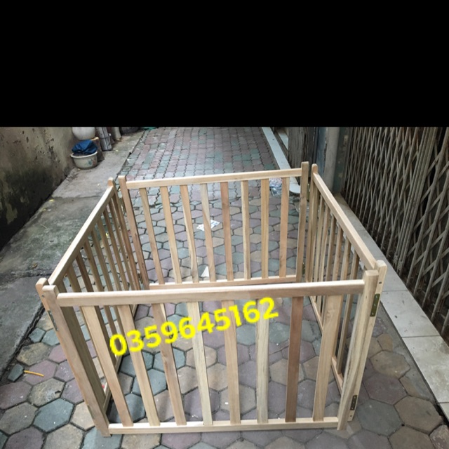Bộ 4 cánh cũi 3d mộc